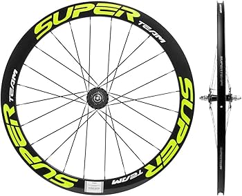Amazon | Superteam 50/23mm カーボンホイールセット 固定ギア バイク